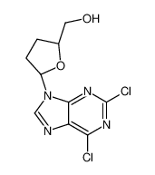 132194-27-5 [(2S,5R)-5-(2,6-dichloropurin-9-yl)oxolan-2-yl]methanol