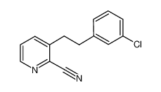 31255-57-9 spectrum, 2-Cyano-3-(3-chlorophenylethyl)pyridine