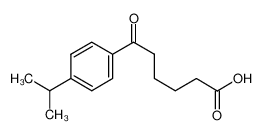 6-oxo-6-(4-propan-2-ylphenyl)hexanoic acid 898791-37-2