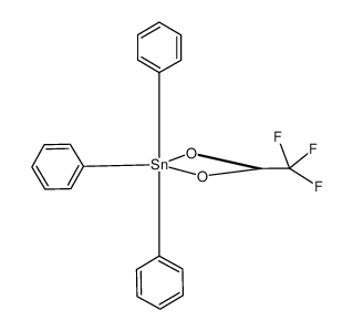 20019-17-4 structure, C20H15F3O2Sn