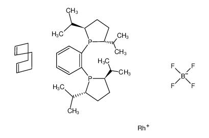 1,2-双[(2R,5R)-2,5-二异丙基膦烷基]苯(1,5-环辛二烯)四氟硼酸铑(I)