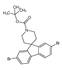 tert-butyl 2,7-dibromospiro[fluorene-9,4'-piperidine]-1'-carboxylate 1616113-98-4