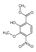 methyl 2-hydroxy-3-methoxy-4-nitrobenzoate 61203-55-2