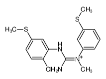 160754-76-7 structure, C16H19ClN3S2+