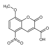 853926-00-8 spectrum, 8-methoxy-5-nitro-2-oxo-2H-chromene-3-carboxylic acid