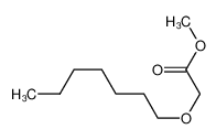 41639-63-8 spectrum, methyl 2-heptoxyacetate