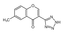 6-methyl-3-(2H-tetrazol-5-yl)chromen-4-one 50743-48-1