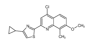 1237745-88-8 structure, C17H15ClN2OS