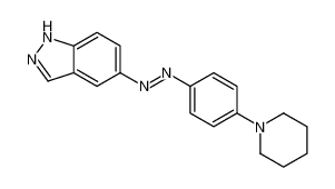 122168-72-3 structure, C18H19N5