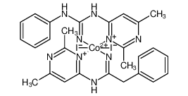 105034-51-3 structure, C27H29CoI2N9++