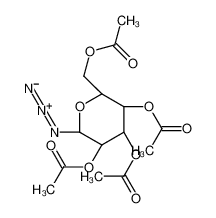 53784-29-5 (2R,3R,4S,5S,6S)-2-(Acetoxymethyl)-6-azidotetrahydro-2H-pyran-3,4 ,5-triyl triacetate (non-preferred name)