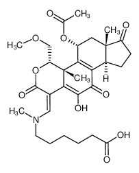 876311-09-0 structure, C30H39NO10