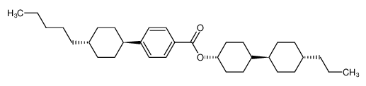 反式,反式-4-丙基双环己基-4-基 4-(反式-4-戊基环己基)-苯甲酸
