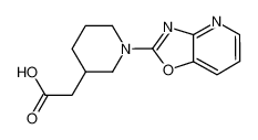 (1-[1,3]Oxazolo[4,5-b]pyridin-2-ylpiperidin-3-yl)-acetic acid