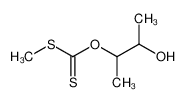 854693-66-6 dithiocarbonic acid O-(2-hydroxy-1-methyl-propyl ester)-S-methyl ester