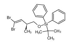 226079-85-2 spectrum, (3S)-1,1-dibromo-4-(tert-butyldiphenylsilyloxy)-3-methyl-1-butene