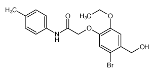 870261-69-1 structure, C18H20BrNO4