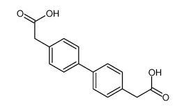 2-[4-[4-(carboxymethyl)phenyl]phenyl]acetic acid