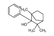 191402-03-6 (1S,3R,4R)-2,2,4-trimethyl-3-pyridin-2-ylbicyclo[2.2.1]heptan-3-ol