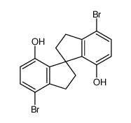 (1S)-4,4'-二溴-2,2',3,3'-四氢-1,1'-螺双[1H-茚]-7,7'-二醇