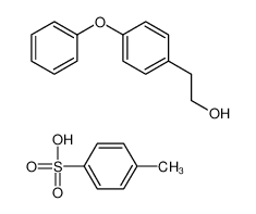 4-methylbenzenesulfonic acid,2-(4-phenoxyphenyl)ethanol 64723-44-0