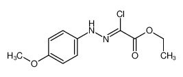 ethyl (2Z)-2-chloro-2-[(4-methoxyphenyl)hydrazinylidene]acetate 27143-07-3