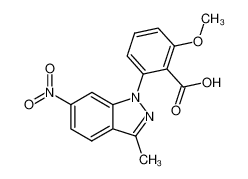 126955-75-7 structure, C16H13N3O5