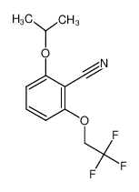 2-异丙氧基-6-(2,2,2-三氟乙氧基)-苯甲腈