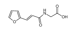 2-[3-(furan-2-yl)prop-2-enoylamino]acetic acid 124882-74-2