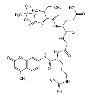 丁氧羰基异亮氨酰谷氨酰甘氨酰精氨酰-AMC