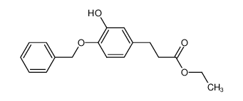 172919-14-1 spectrum, ethyl 3-(3'-hydroxy-4'-benzyloxyphenyl)propanoate