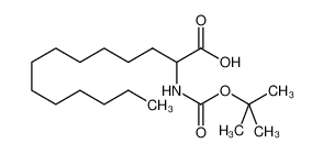 2-[(2-methylpropan-2-yl)oxycarbonylamino]tetradecanoic acid 129850-62-0