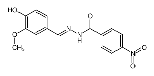 106883-44-7 structure, C15H13N3O5