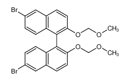 (R)-6,6'-Dibromo-2,2'-bis(methoxymethoxy)-1,1'-binaphthyl 179866-74-1