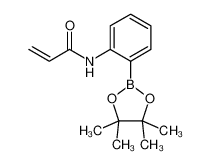 N-(2-(4,4,5,5-Tetramethyl-1,3,2-dioxaborolan-2-yl)phenyl)acrylamide 1218790-42-1