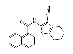 312917-14-9 structure, C20H16N2OS