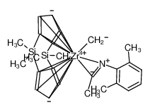 197309-22-1 structure, C25H27NSi2Zr+