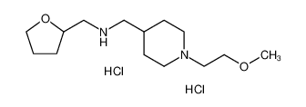 {[1-(2-Methoxyethyl)piperidin-4-yl]methyl}(tetrahy -drofuran-2-ylmethyl)amine dihydrochloride