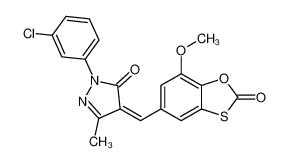 6262-80-2 structure, C19H13ClN2O4S