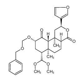 947596-82-9 (2S,4aS,6aS,7R,9S,10aS,10bR)-9-((benzyloxy)methoxy)-7-(dimethoxymethyl)-2-(furan-3-yl)-6a,10b-dimethyldecahydro-4H-benzo[f]isochromene-4,10(4aH)-dione