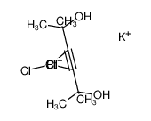 12081-30-0 structure, C8H14Cl3KO2Pt