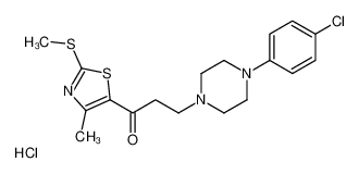 75449-06-8 structure, C18H23Cl2N3OS2