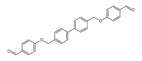 4-[[4-[4-[(4-formylphenoxy)methyl]phenyl]phenyl]methoxy]benzaldehyde