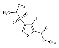 methyl 3-iodo-4-propan-2-ylsulfonylthiophene-2-carboxylate 175201-88-4