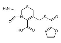 (6R,7R)-7-amino-3-(furan-2-carbonylsulfanylmethyl)-8-oxo-5-thia-1-azabicyclo[4.2.0]oct-2-ene-2-carboxylic acid 80370-59-8