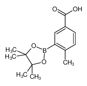 4-甲基-3-(4,4,5,5-四甲基-[1,3,2]二噁硼烷-2-基)苯甲酸