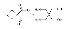 111490-36-9 structure, C11H20N2O6Pt