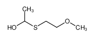 64743-40-4 1-(2-methoxyethylsulfanyl)ethanol