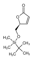 5-O-(tert-butyldimethylsilyl)-2,3-dideoxy-L-glyceropentonic acid γ-lactone 105122-15-4