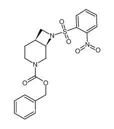 923956-63-2 spectrum, (1R,6S)-8-(2-nitrobenzenesulfonyl)-3,8-diaza-bicyclo[4.2.0]octane-3-carboxylic acid benzyl ester